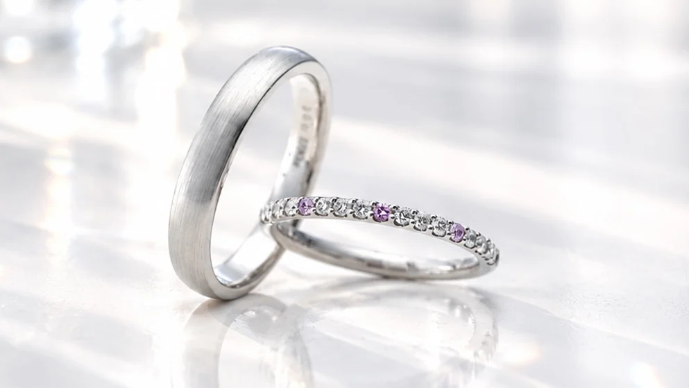 Cerise（セリーズ） 天然ピンクダイヤモンドの結婚指輪