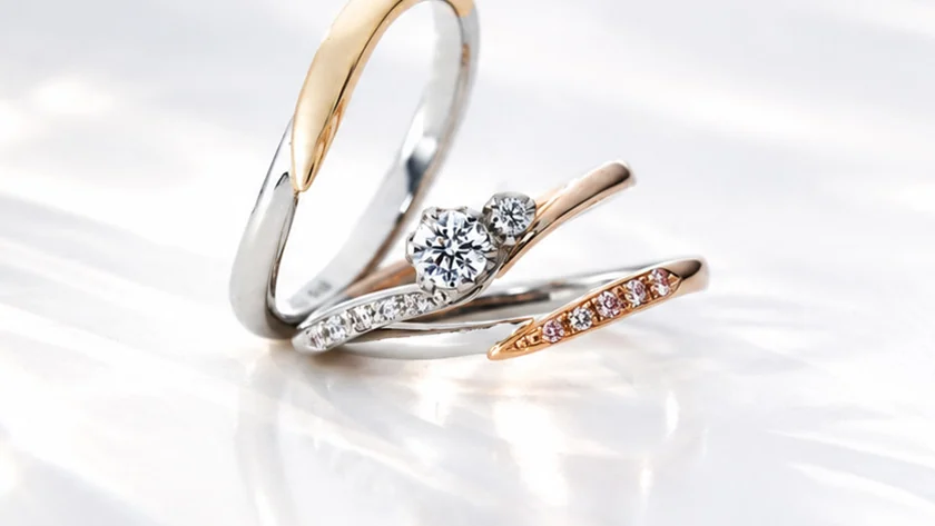 Eterna(エテルナ) 天然ピンクダイヤモンドのセットリング